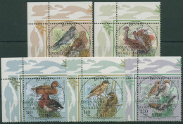 Bund 1998 Tiere Vögel Bedrohte Vogelarten 2015/19 Ecke 1 TOP-ESST Bonn (E2947) - Used Stamps