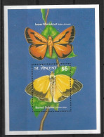 St Vincent - 1989 - Insects: Butterflies - Yv Bf 61F - Vlinders