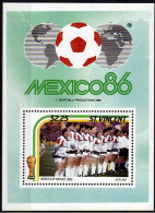 St Vincent - 1986 - Soccer: Mexico 86, Scotland - Yv Bf 30 - 1986 – Messico