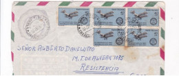 Italy - 1967 - Airmail -Letter - Sent From Udine To Chaco, Argentina  - Caja 31 - 1961-70: Poststempel