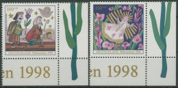 Bund 1998 Weihnachten Zeichnungen 2023/24 Ecke 4 Postfrisch (E2967) - Unused Stamps