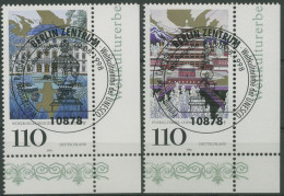 Bund 1998 UNESCO Würzburg Residenz, Tempel 2007/08 Ecke 4 TOP-ESST Berlin(E2932) - Used Stamps