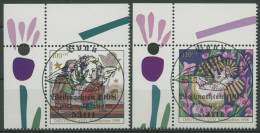 Bund 1998 Weihnachten Zeichnungen 2023/24 Ecke 1 Mit TOP-ESST Bonn (E2969) - Used Stamps