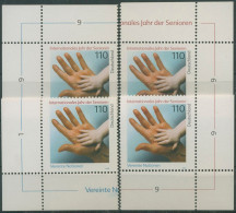 Bund 1999 Jahr Der Senioren 2027 Alle 4 Ecken Postfrisch (E2983) - Unused Stamps