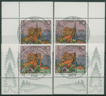 Bund 1998 Bad Frankenhausen Stadtansicht 1978 Alle 4 Ecken TOP-ESST (E2874) - Used Stamps