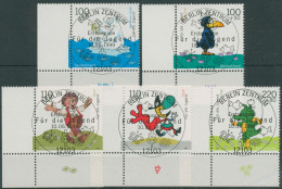 Bund 1999 Jugend: Trickfilmfiguren 2055/59 Ecke 3 TOP-ESST Berlin (E3048) - Used Stamps