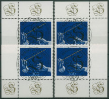 Bund 1998 Sächsische Staatskapelle 2025 Alle 4 Ecken TOP-ESST Berlin (E2979) - Used Stamps