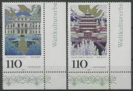 Bund 1998 UNESCO Würzburger Residenz, Tempel 2007/08 Ecke 4 Postfrisch (E2922) - Unused Stamps