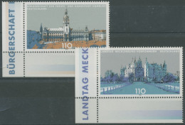 Bund 1999 Landesparlamente 2036/37 Ecke 3 Postfrisch (E3011) - Unused Stamps