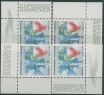 Bund 1999 EXPO 2000 Hannover 2042 Alle 4 Ecken Postfrisch (E3027) - Unused Stamps