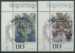 Bund 1998 UNESCO Würzburg Residenz, Tempel 2007/08 Ecke 1 TOP-ESST Berlin(E2925) - Used Stamps