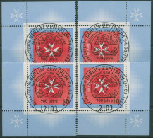 Bund 1999 Johanniter-und Malteserorden 2047 Alle 4 Ecken TOP-ESST Berlin (E3035) - Used Stamps