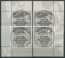 Bund 1999 Haager Friedenskonferenz 2066 Alle 4 Ecken Mit TOP-ESST Berlin (E3072) - Used Stamps