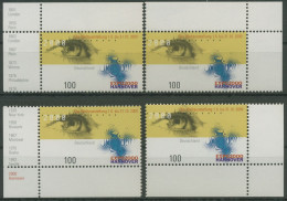 Bund 2000 EXPO 2000 Hannover 2089 Alle 4 Ecken Postfrisch (E3127) - Unused Stamps