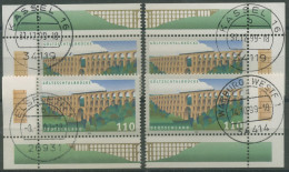 Bund 1999 Brücken Göltzschtalbrücke 2082 Alle 4 Ecken Gestempelt (E3099) - Used Stamps