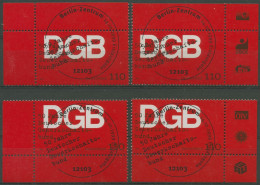 Bund 1999 Gewerkschaftsbund DGB 2083 Alle 4 Ecken Mit TOP-ESST Berlin (E3103) - Oblitérés