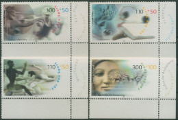 Bund 2000 Sporthilfe Sport Und Frieden 2094/97 Ecke 4 Postfrisch (E3144) - Nuovi