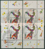 Bund 2000 Düsseldorfer Karneval 2099 Alle 4 Ecken Gestempelt (E3159) - Used Stamps