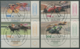 Bund 1999 Sporthilfe Rennsport Pferdesport 2031/34 Ecke 4 TOP-ESST Berlin(E3005) - Used Stamps