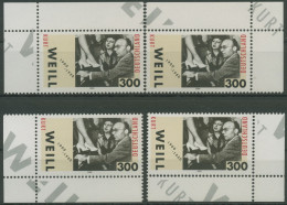 Bund 2000 Komponist Kurt Weill 2100 Alle 4 Ecken Postfrisch (E3161) - Unused Stamps