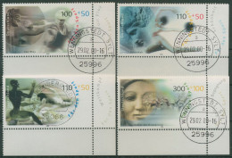 Bund 2000 Sporthilfe Sport Und Frieden 2094/97 Ecke 4 Gestempelt (E3153) - Used Stamps