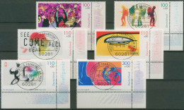 Bund 2000 Jugend EXPO 2000 Treffpunkt D. Welt 2117/22 Ecke 4 TOP-Stempel (E3218) - Used Stamps