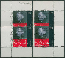 Bund 2000 Friedrich Ebert 2101 Alle 4 Ecken Mit TOP-ESST Berlin (E3165) - Used Stamps