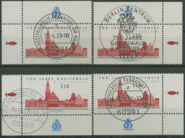 Bund 2000 Greifswald Stadtansicht 2111 Alle 4 Ecken Gestempelt (E3195) - Used Stamps