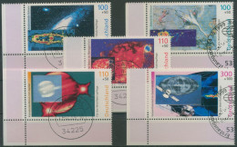 Bund 1999 Kosmos Sternenhimmel 2077/81 Ecke 3 Gestempelt (E3093) - Used Stamps