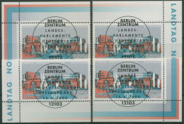 Bund 2000 Landesparlament Düsseldorf 2110 Alle 4 Ecken TOP-ESST Berlin (E3193) - Used Stamps