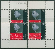 Bund 2000 Friedrich Ebert 2101 Alle 4 Ecken Postfrisch (E3164) - Neufs