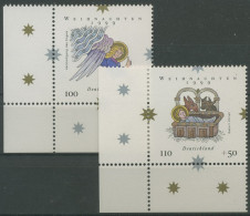 Bund 1999 Weihnachten Zeichnungen 2084/85 Ecke 3 Postfrisch (E3106) - Unused Stamps