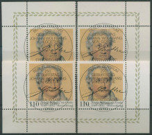 Bund 1999 Johann Wolfgang Von Goethe 2073 Alle 4 Ecken TOP-ESST Berlin (E3076) - Used Stamps