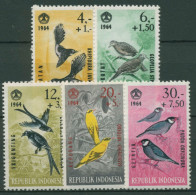 Indonesien 1965 Tiere Vögel 460/64 Postfrisch - Indonesien