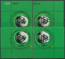 Bund 2000 Deutscher Fußballbund DFB 2091 Alle 4 Ecken Mit TOP-ESST Berlin(E3133) - Usados