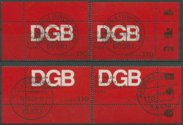 Bund 1999 Gewerkschaftsbund DGB 2083 Alle 4 Ecken Mit TOP-Stempel (E3102) - Oblitérés