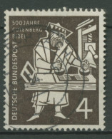 Bund 1954 500 Jahre Gutenberg-Bibel 198 Mit TOP-Stempel - Usados