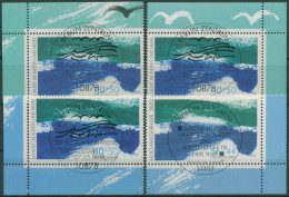 Bund 1998 Umweltschutz Küsten & Meere 1989 Alle 4 Ecken TOP-ESST Berlin (E2894) - Used Stamps
