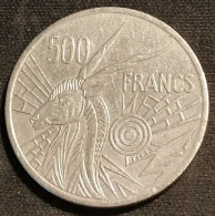 RARE - ETATS DE L'AFRIQUE CENTRALE - 500 FRANCS 1976 B ( Rep.Centrafricaine ) - KM 12 - Andere - Afrika