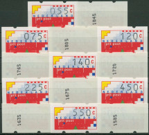 Niederlande ATM 1989 Graphik, Tastensatz ATM 1 TS 1 Mit Nr. Postfrisch - Ungebraucht