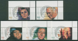Bund 2000 Schauspieler Rühmann, Gerd Fröbe 2143/47 Ecke 2 TOP-Stempel (E3261) - Used Stamps