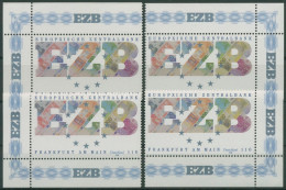 Bund 1998 Europäische Zenralbank Frankfurt 2000 Alle 4 Ecken Postfrisch (E2912) - Unused Stamps