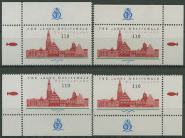 Bund 2000 Greifswald Stadtansicht 2111 Alle 4 Ecken Postfrisch (E3194) - Unused Stamps