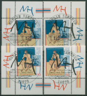 Bund 1998 Schriftsteller M. Hausmann 2012 Alle 4 Ecken TOP-ESST Berlin (E2938) - Used Stamps