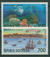 Indonesien 1996 Natur Gewässerentwicklung Taucher Festung 1671/72 Postfrisch - Indonésie