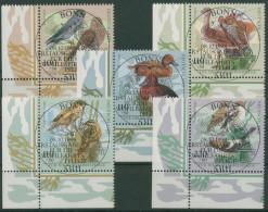 Bund 1998 Tiere Vögel Bedrohte Vogelarten 2015/19 Ecke 3 TOP-ESST Bonn (E2951) - Used Stamps