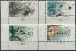 Bund 2000 Sporthilfe Sport Und Frieden 2094/97 Ecke 3 Mit TOP-ESST Bonn (E3151) - Used Stamps