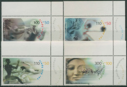 Bund 2000 Sporthilfe Sport Und Frieden 2094/97 Ecke 2 Postfrisch (E3142) - Unused Stamps