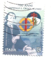 (REPUBBLICA ITALIANA) 2019, OSPEDALE SANTA CROCE, CUNEO - Serie Di 1 Francobollo Usato - 2011-20: Used