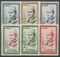 Marokko Nordzone 1957 König Mohammed V. 16/21 Postfrisch - Postämter In Marokko/Tanger (...-1958)